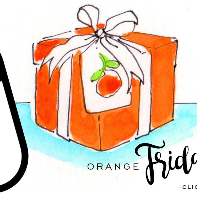 Orange Friday | Give-A-Way with Dr Clark + Lettermade - The Grove