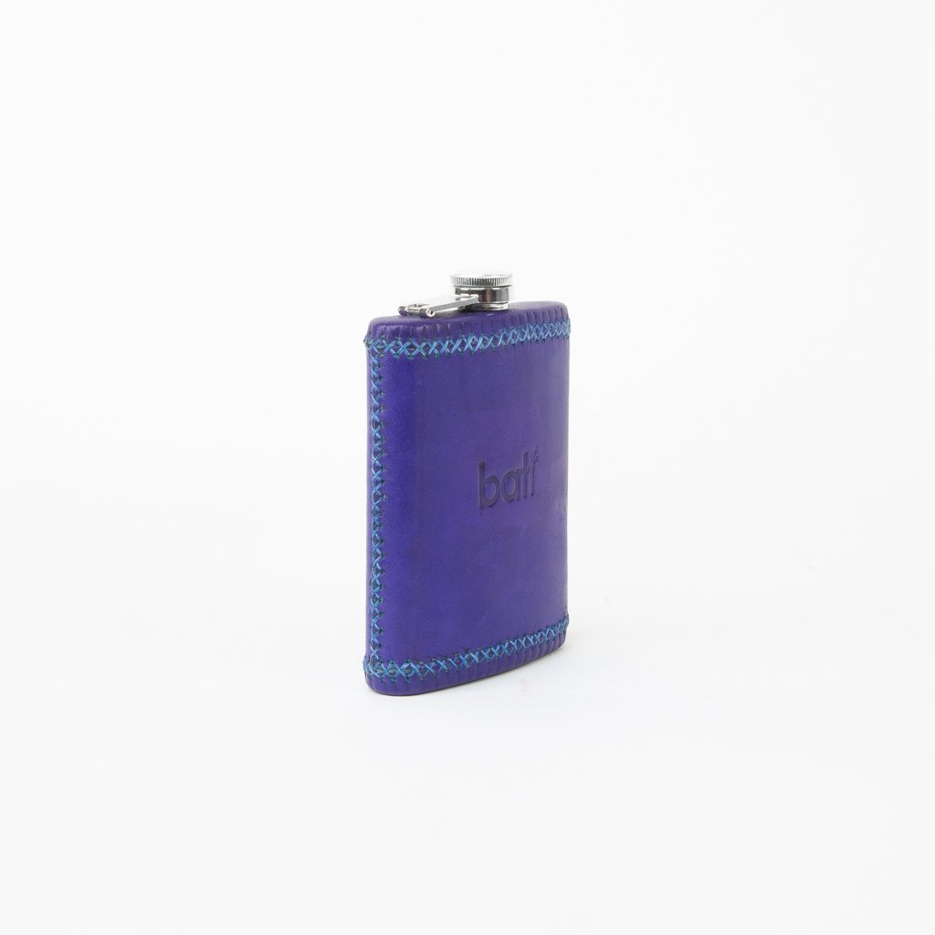 8 oz Flask | Blue-Flasks-Clementine WP-The Grove