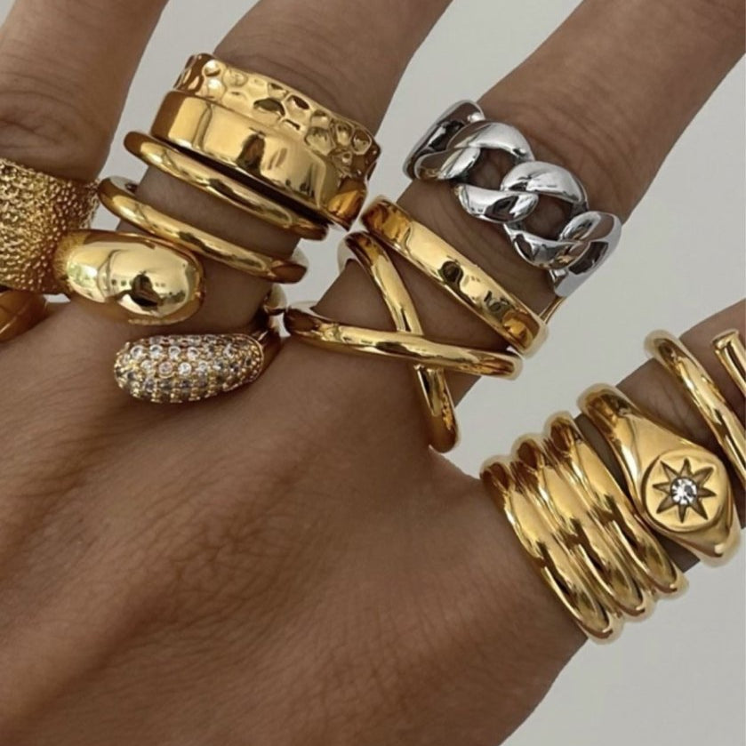 Abby Chain Ring - Ring - Sahira Jewelry Design - The Grove