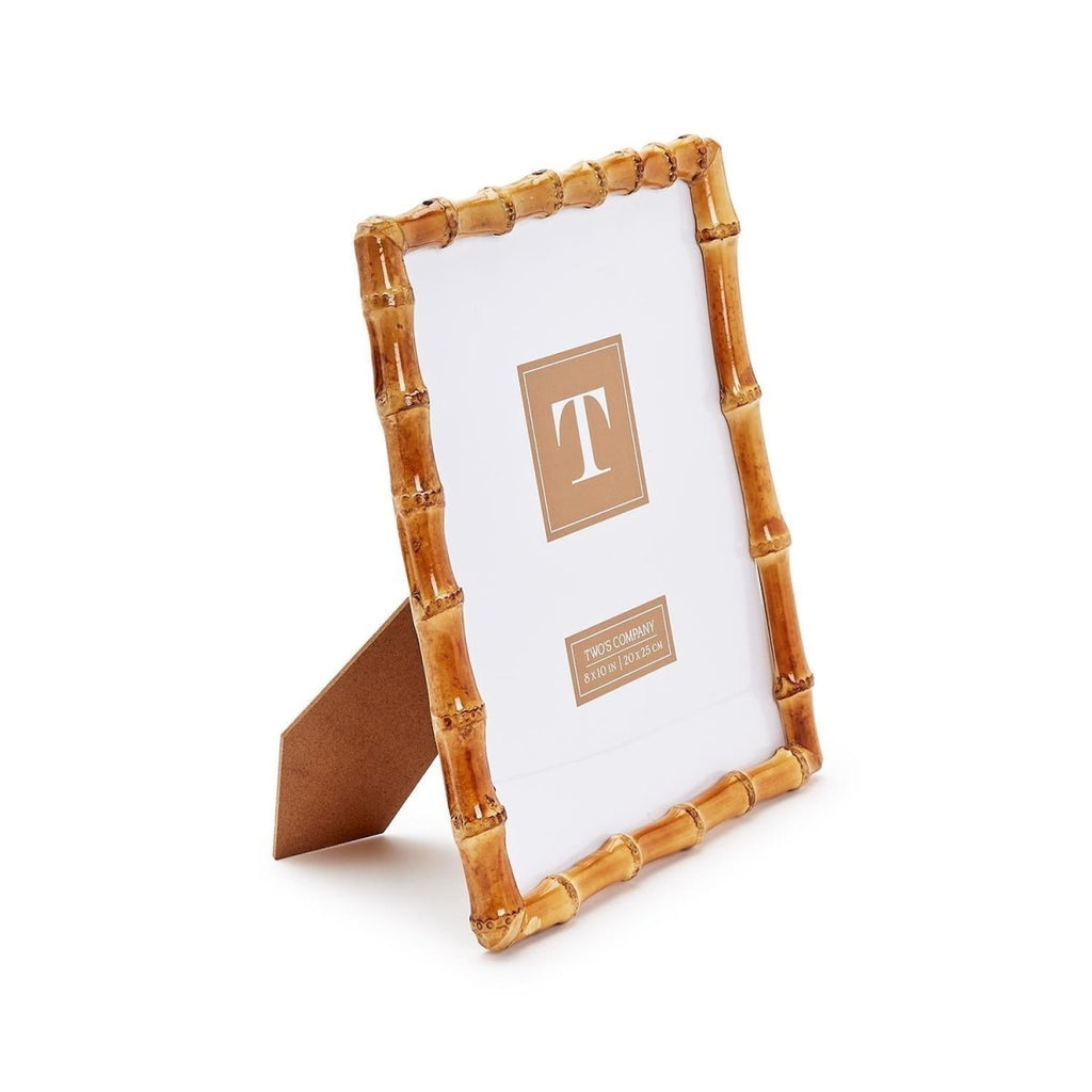 Bamboo Frame | 8 x 10-Picture Frames-Two's Company-The Grove