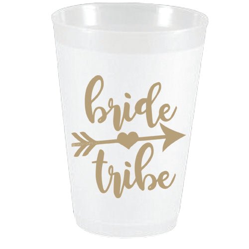 Bride Tribe Frost Flex Cups - Party Cups - Sassy Cups LLC - The Grove
