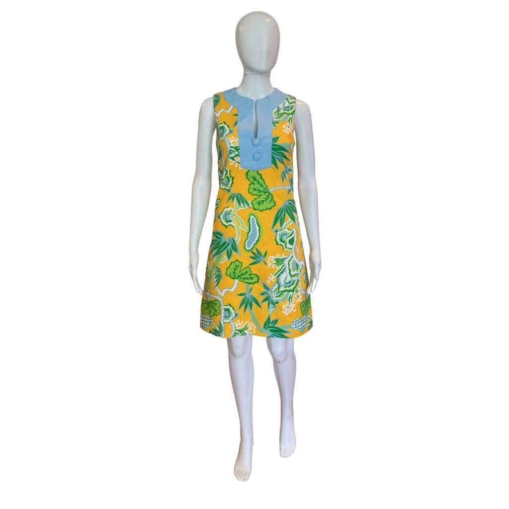 Calla Dress | Winifred Yellow-Dresses-CK Bradley-The Grove