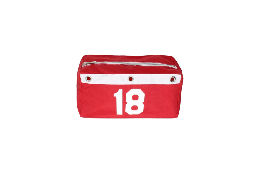 Flagstick Dopp Kit | Red-Cosmetic & Toiletry Bags-Crab & Cleek-The Grove