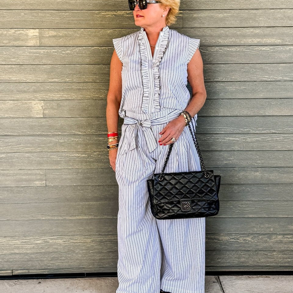 Noah Pants | Black & White - Pants - Love Binetti - The Grove