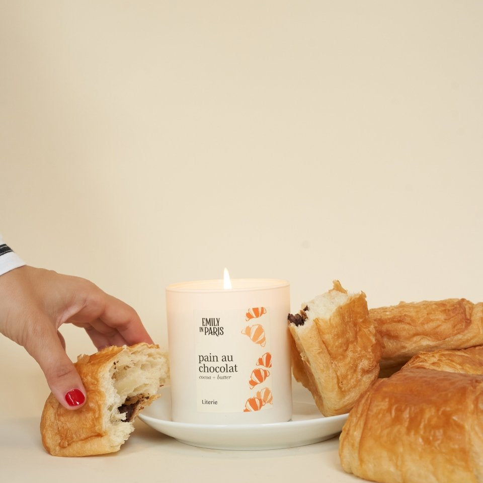 Pain Au Chocolat Candle - Candles - Literie Candles - The Grove