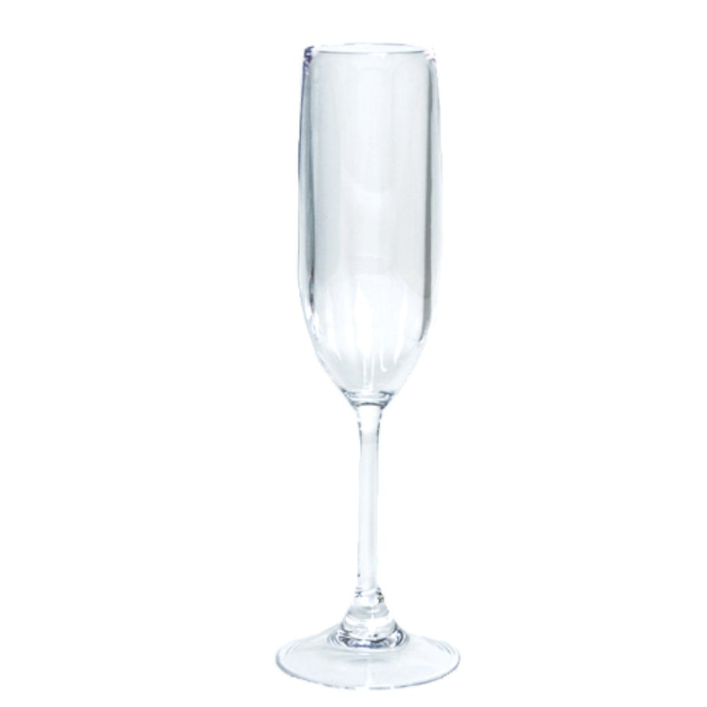 Acrylic Champagne Flute-Acrylic Glassware-Clementine WP-The Grove