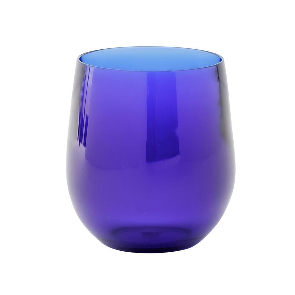 Acrylic Tumbler | Cobalt-Acrylic Glassware-Clementine WP-The Grove