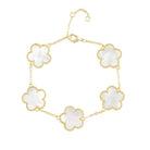Adeline Clover Bracelet-Bracelets-Sahira Jewelry Design-The Grove