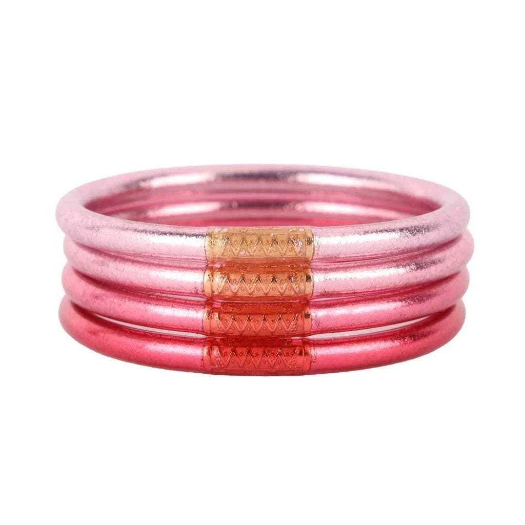 All Weather Bangles | Carousel Pink-Bracelets-BudhaGirl-The Grove