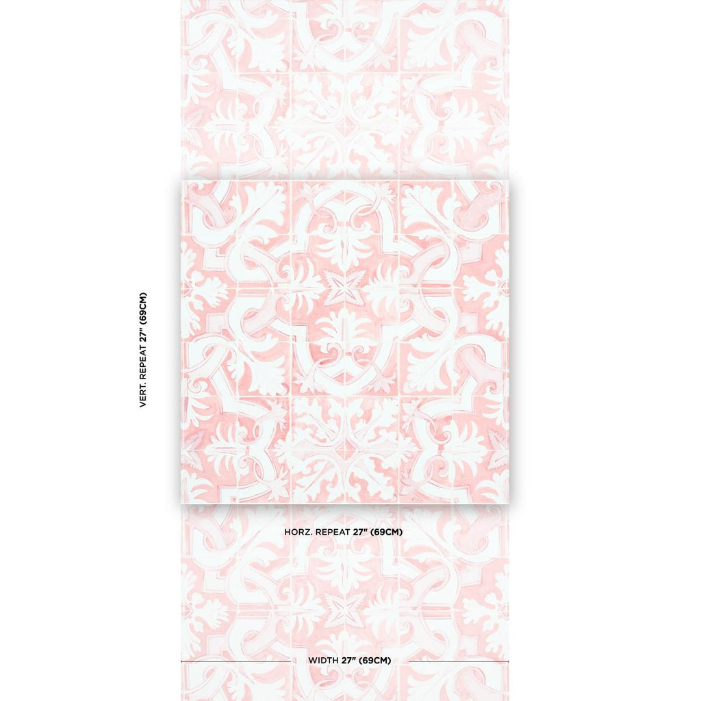 Azulejos Wallpaper-Wallpaper-Schumacher-The Grove