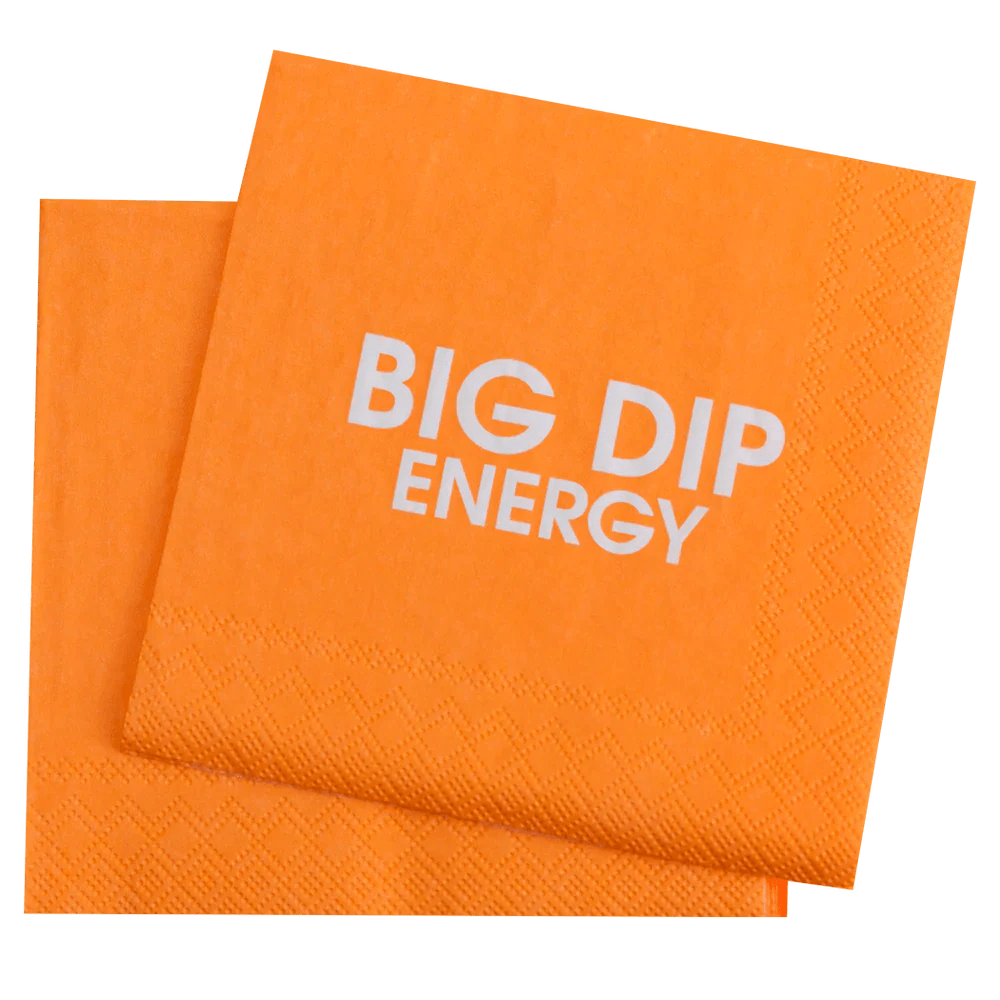 Big Dip Energy| Cocktail Napkins-Paper Napkins-Clementine WP-The Grove