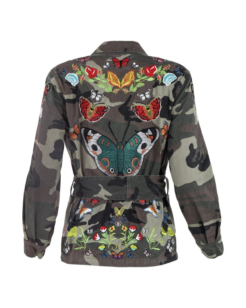 Butterfly Bomb Jacket | Camo-Jacket-Meghan Fabulous-The Grove