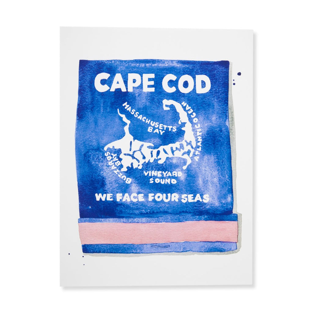 Cape Cod Matchbook-Art Print-Furbish Studio-The Grove