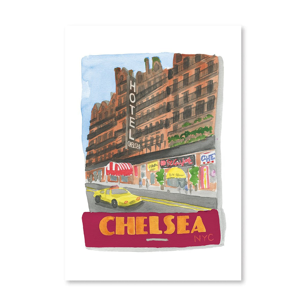 Chelsea NYC Matchbook-Art Print-Furbish Studio-The Grove