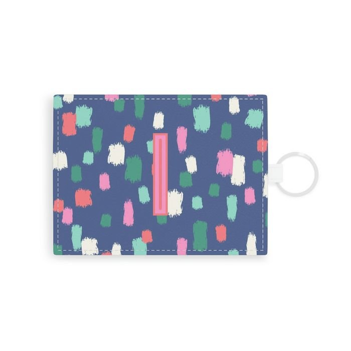 Confetti Single Initial Card Case-Pouch-CB Studio-The Grove