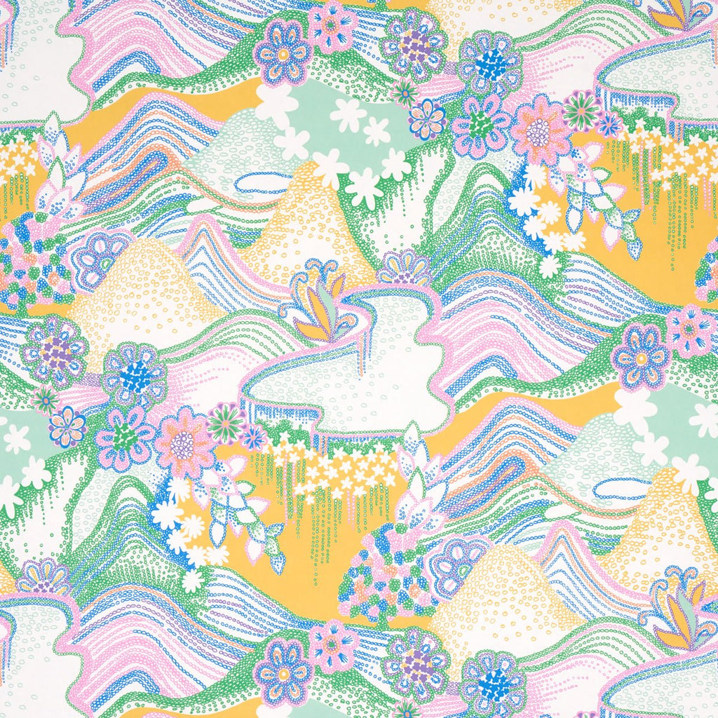 Daisy Chain Wallpaper-Wallpaper-Schumacher-The Grove