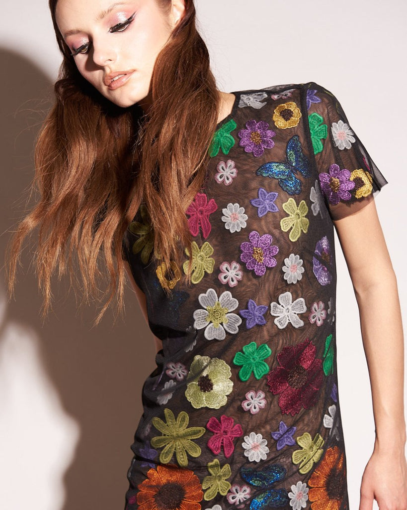 Flower Bomb Maxi Dress--Meghan Fabulous-The Grove