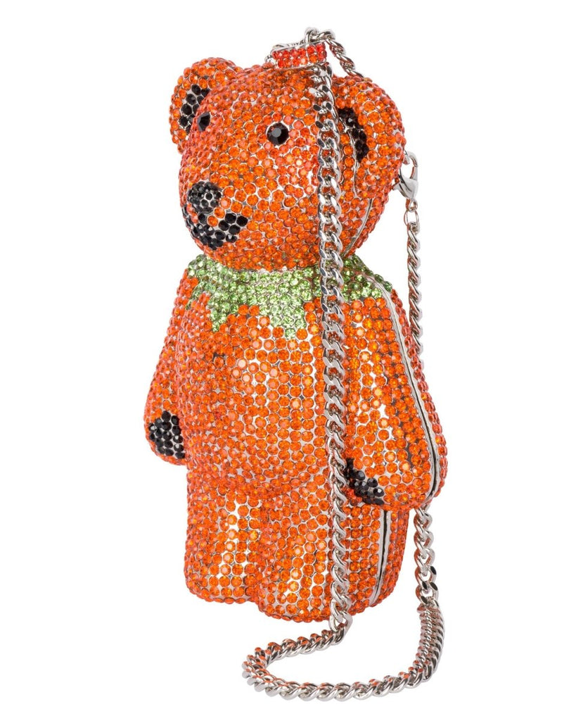 Grateful Dead Fabulous Dancing Bear Clutch - Orange-Handbags-Meghan Fabulous-The Grove