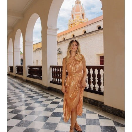 Laeticia Dress | Ionia Sand-Dresses-Sundress-The Grove