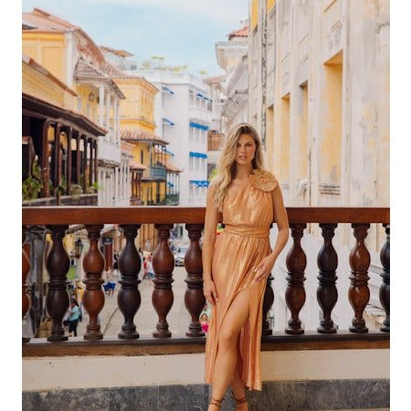 Laeticia Dress | Ionia Sand-Dresses-Sundress-The Grove
