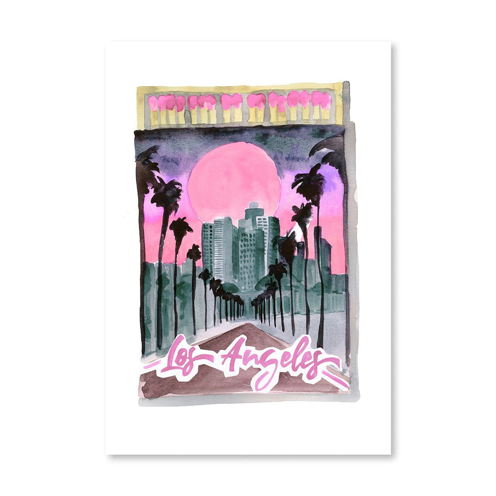 Los Angeles Matchbook-Art Print-Furbish Studio-The Grove