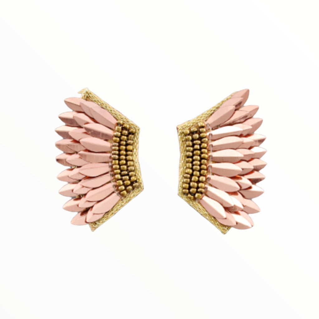 Mini Wing Earrings | Copper-Earrings-Twist-The Grove