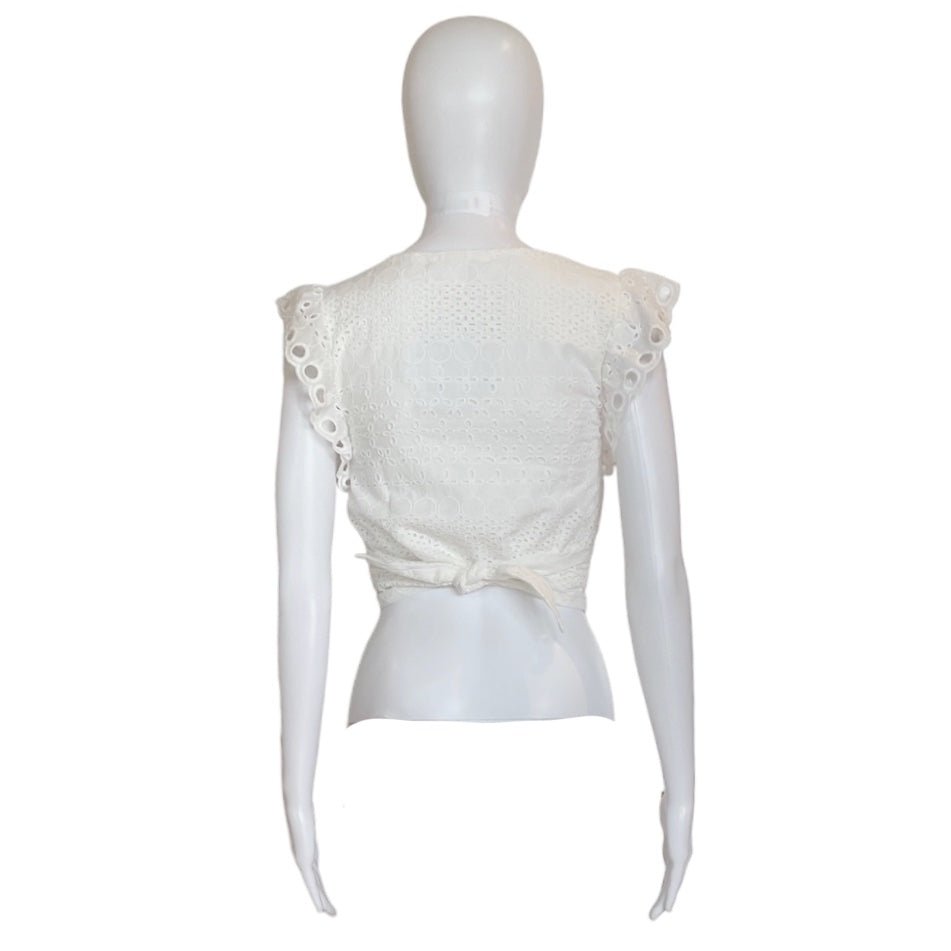 Newport Set Top | White-Shirts & Tops-Walker & Wade-The Grove