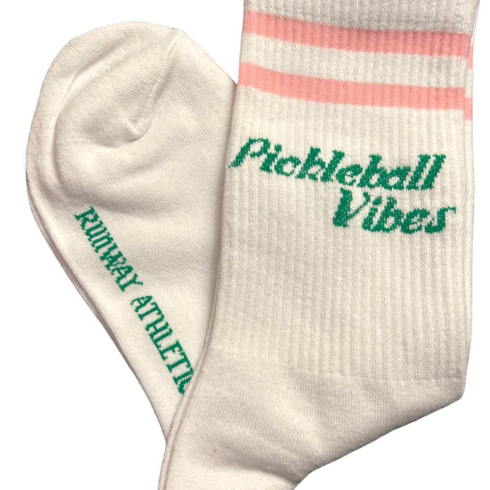 Pickleball Vibes Socks-Socks-Runway Athletics-The Grove