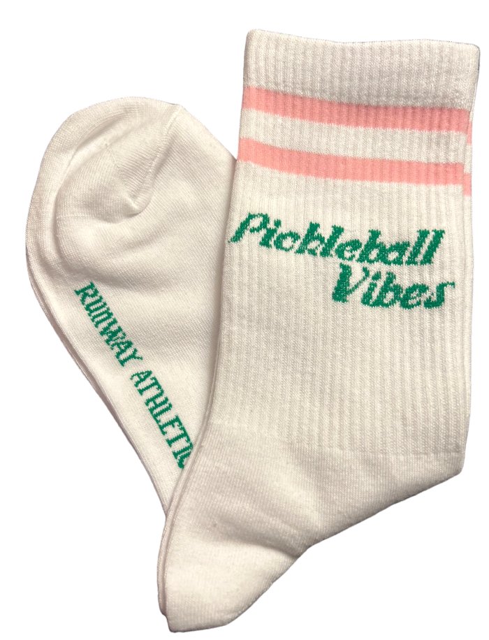 Pickleball Vibes Socks-Socks-Runway Athletics-The Grove