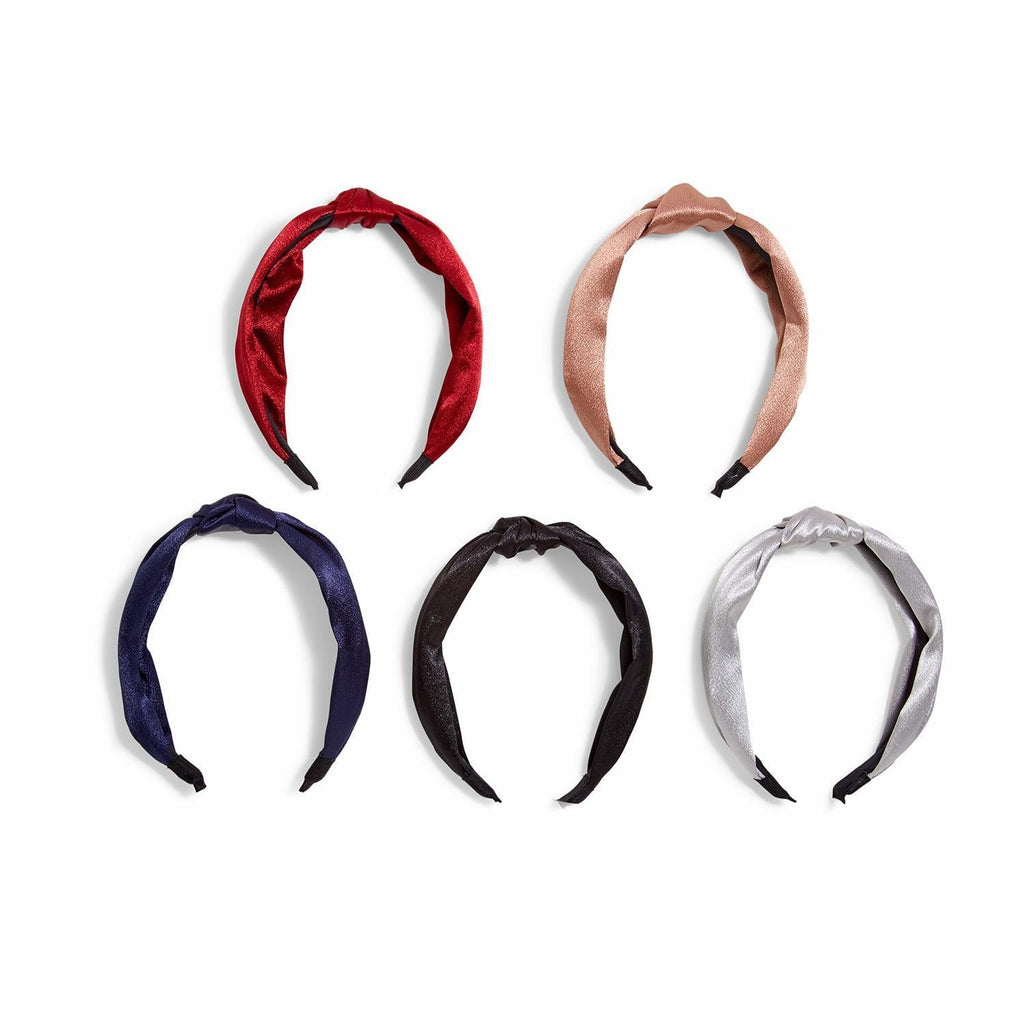 Satiny Knotted Headband | 5 Colors-Headbands-Two's Company-The Grove