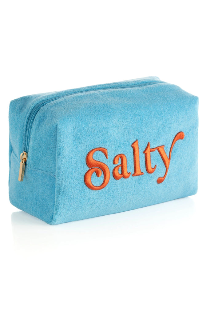 Sol Zip Pouch | Salty-Cosmetic & Toiletry Bags-Shiraleah-The Grove