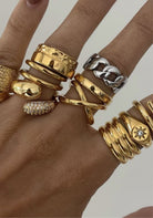 Abby Chain Ring - Ring - Sahira Jewelry Design - The Grove