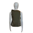 Alchemilla Top | Olive - Shirts & Tops - Deluc - The Grove