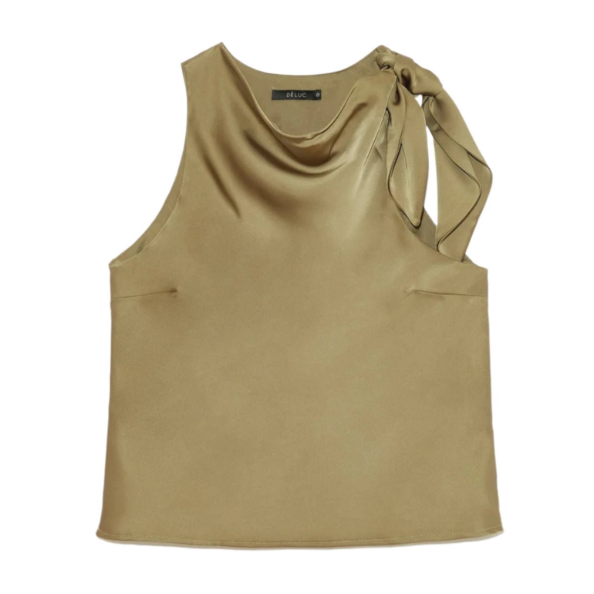 Alchemilla Top | Olive - Shirts & Tops - Deluc - The Grove