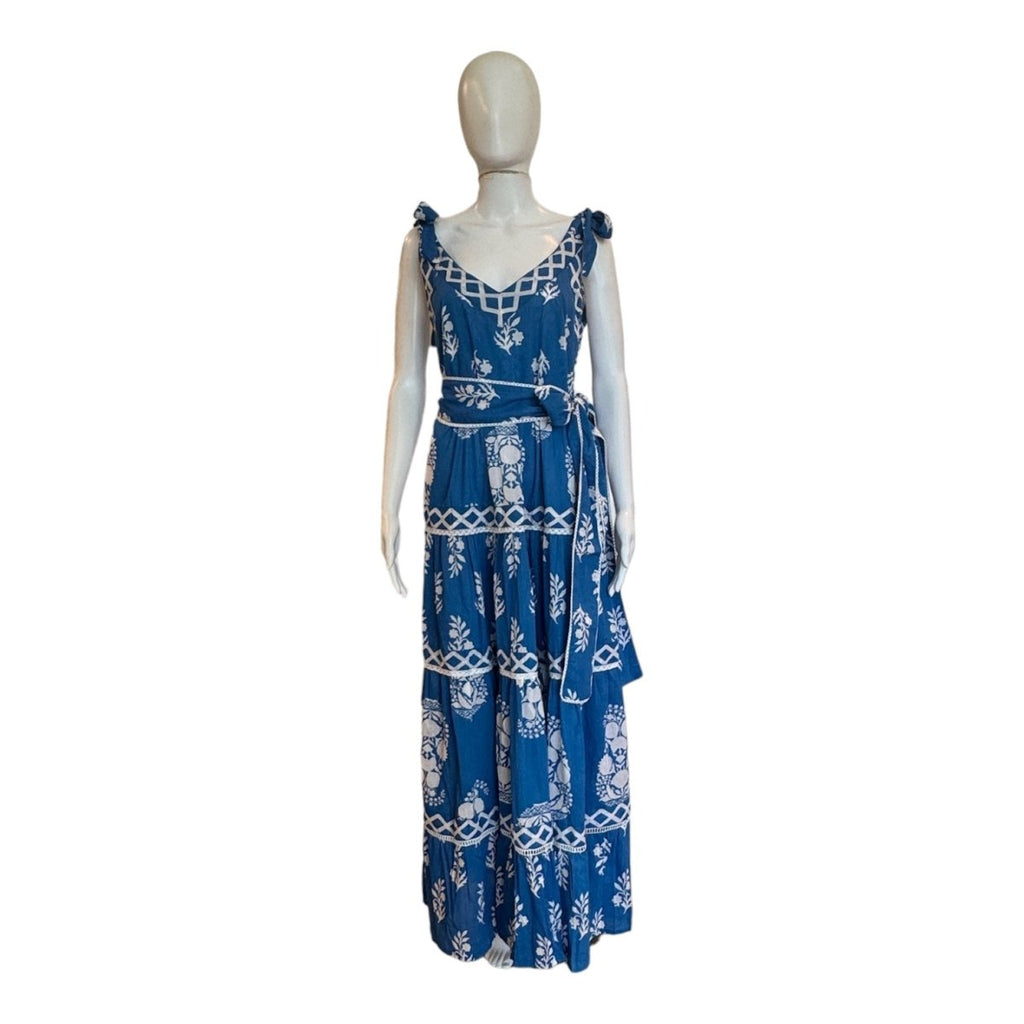 Amalia Dress | Blue - Dresses - Miss June - The Grove