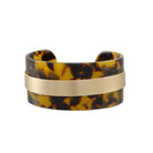 Amelia Tortoise Cuff-Bracelets-Twist-The Grove