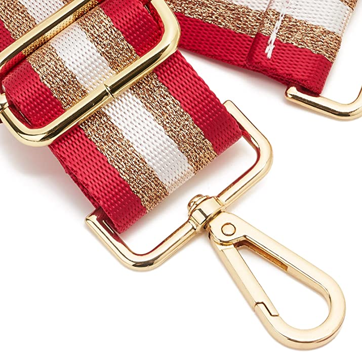 Bag Strap | Red & Gold Stripe - Bag Strap - Twist - The Grove