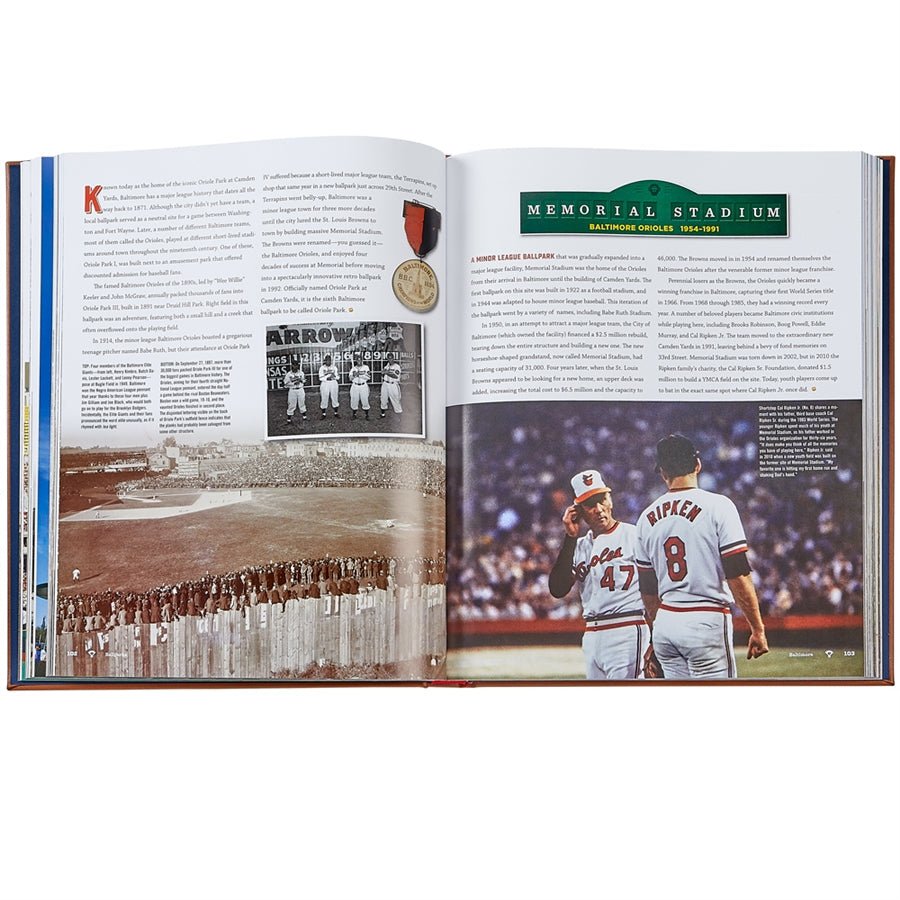 Ballparks Past and Present - Books - Graphic Image - The Grove