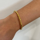 Bamboo Bangle - Bracelets - Sahira Jewelry Design - The Grove