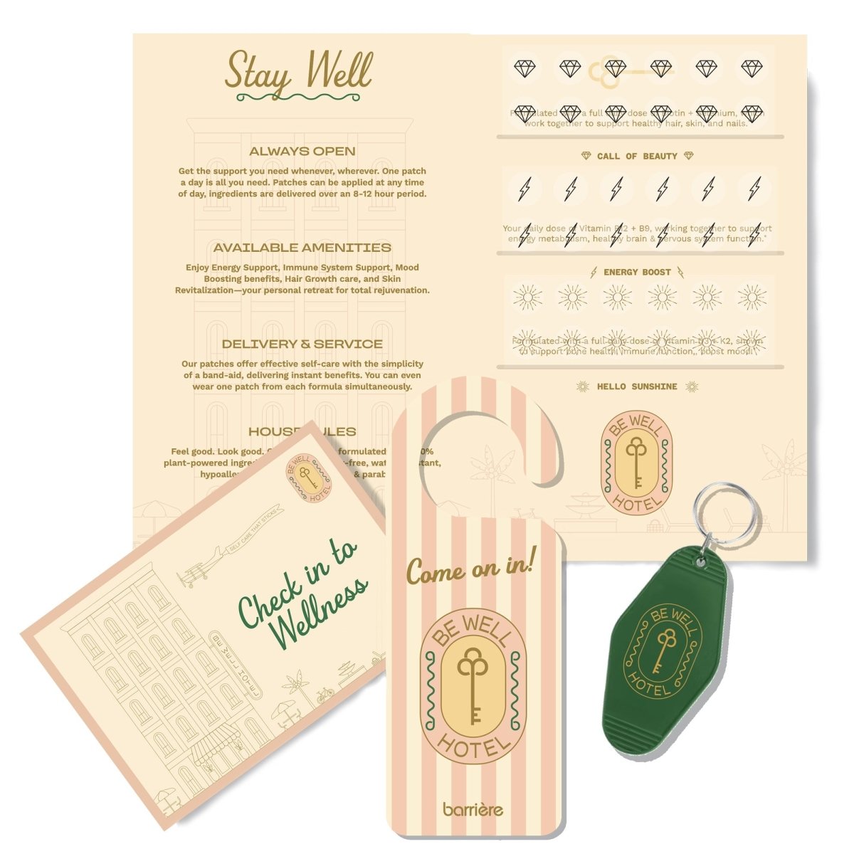 Be Well Vitamin Patches Gift Set - Vitamin Patches - barrière - The Grove