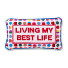 Best Life Needlepoint Pillow-Throw Pillows-Furbish Studio-The Grove