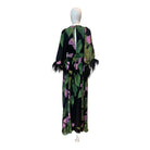 Black Anthurium Kaftan - Dresses - FARM Rio - The Grove