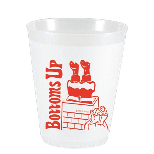 Bottoms Up Frost Flex Cups - Party Cups - Sassy Cups LLC - The Grove