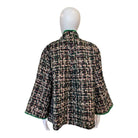 Bridget Tweed Jacket | Green - Jackets - Caryn Lawn - The Grove