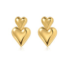 Brynn Heart Earrings - Earrings - Sahira - The Grove