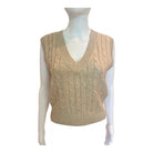 Cassie Chunky Cable Knit Vest - Vests - English Factory - The Grove