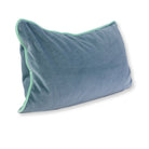 Charliss Velvet Lumbar Pillow | Aqua + Mint - Throw Pillows - Furbish Studio - The Grove