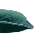 Charliss Velvet Lumbar Pillow | Green + Aqua - Throw Pillows - Furbish Studio - The Grove