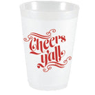 Cheers Yall Swirl Frost Flex Cups - Party Cups - Sassy Cups LLC - The Grove