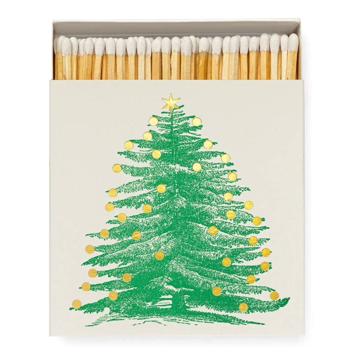 Christmas Tree Matchbox - Matches - Archivist - The Grove